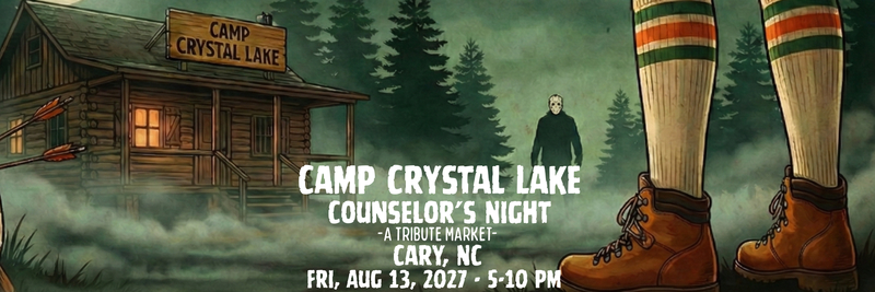 The Pop Culture Popup: Camp Crystal Lake Counselor's Night - A Tribute Market