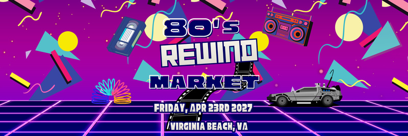The Pop Culture Popup: The 80s Rewind Market